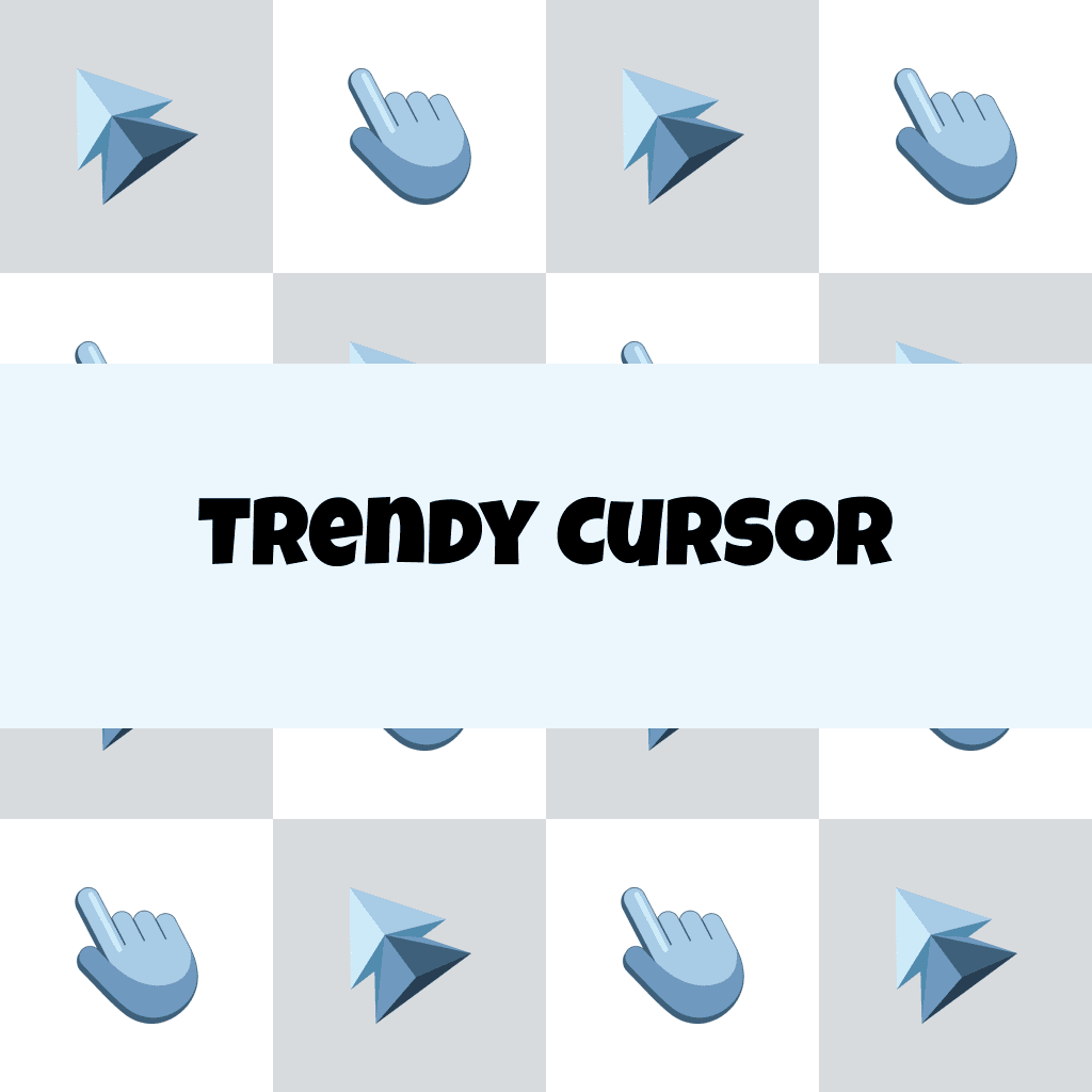 Preview Trendy cursor custom cursor pack